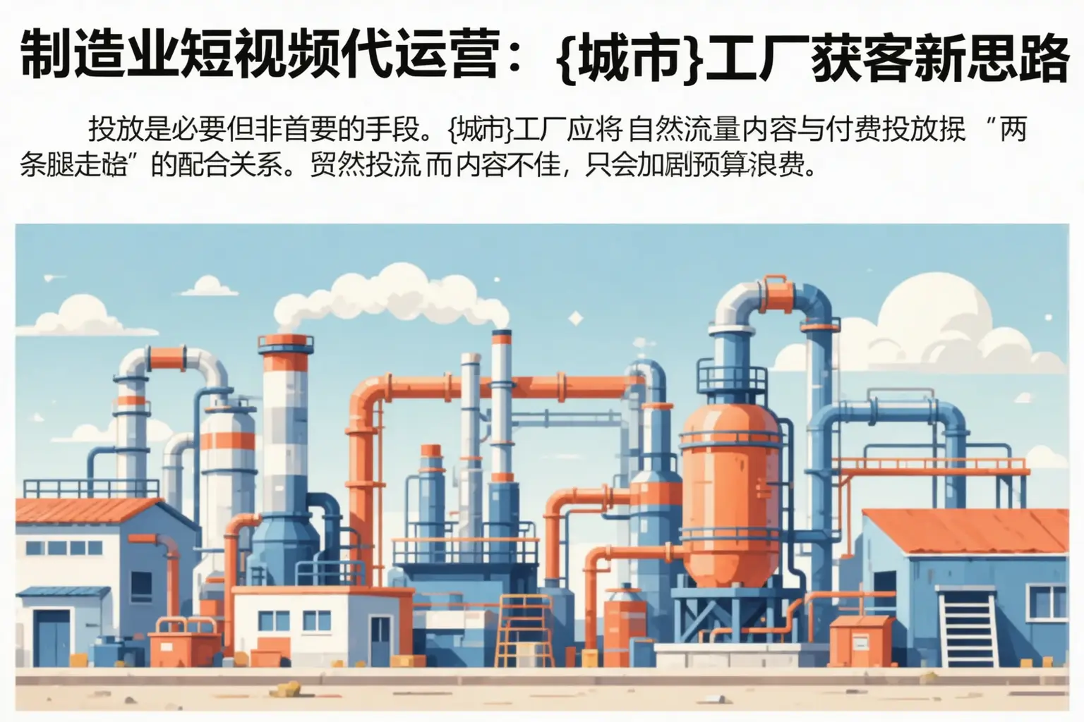 制造业短视频代运营：龙胜工厂获客新思路